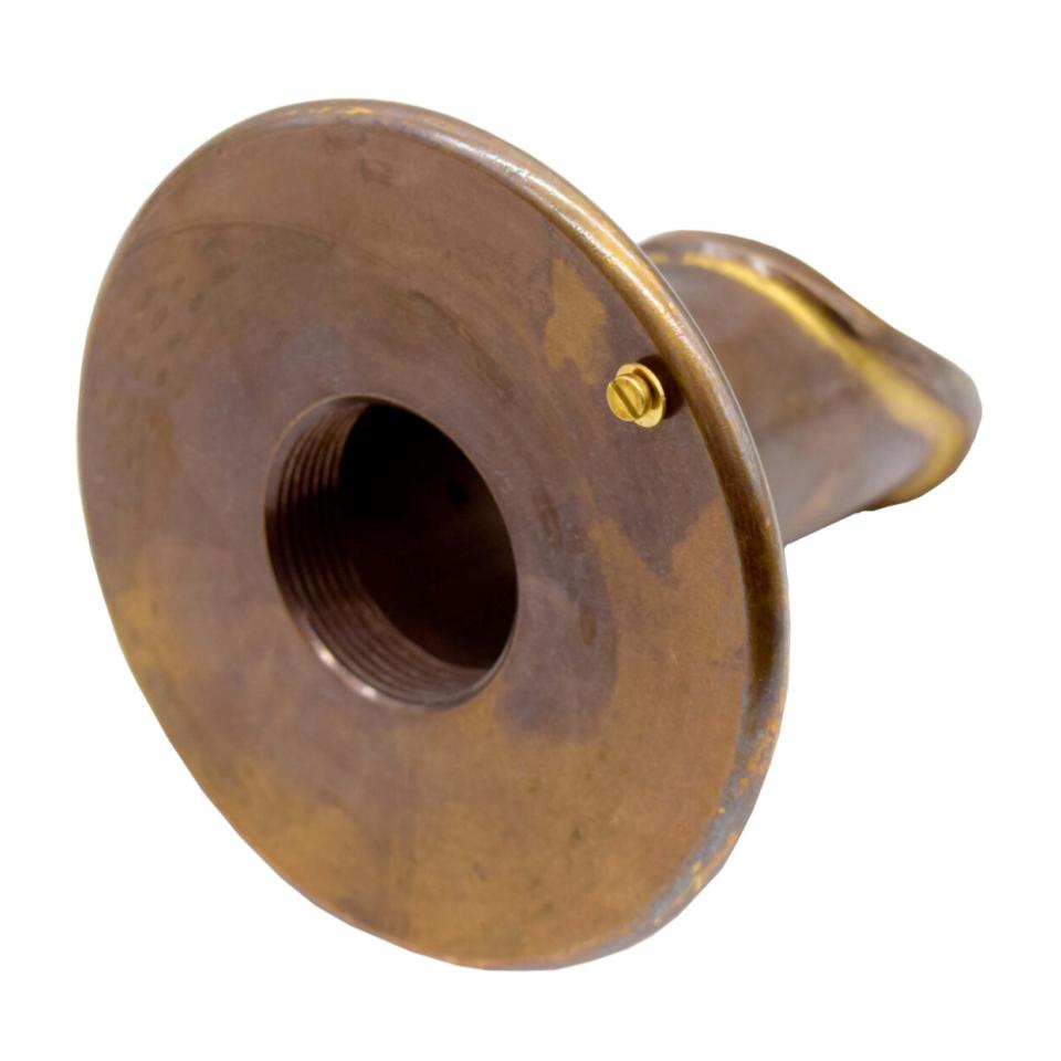 EasyPro Vianti Falls Brass 2″ Antique Round Wall Scupper