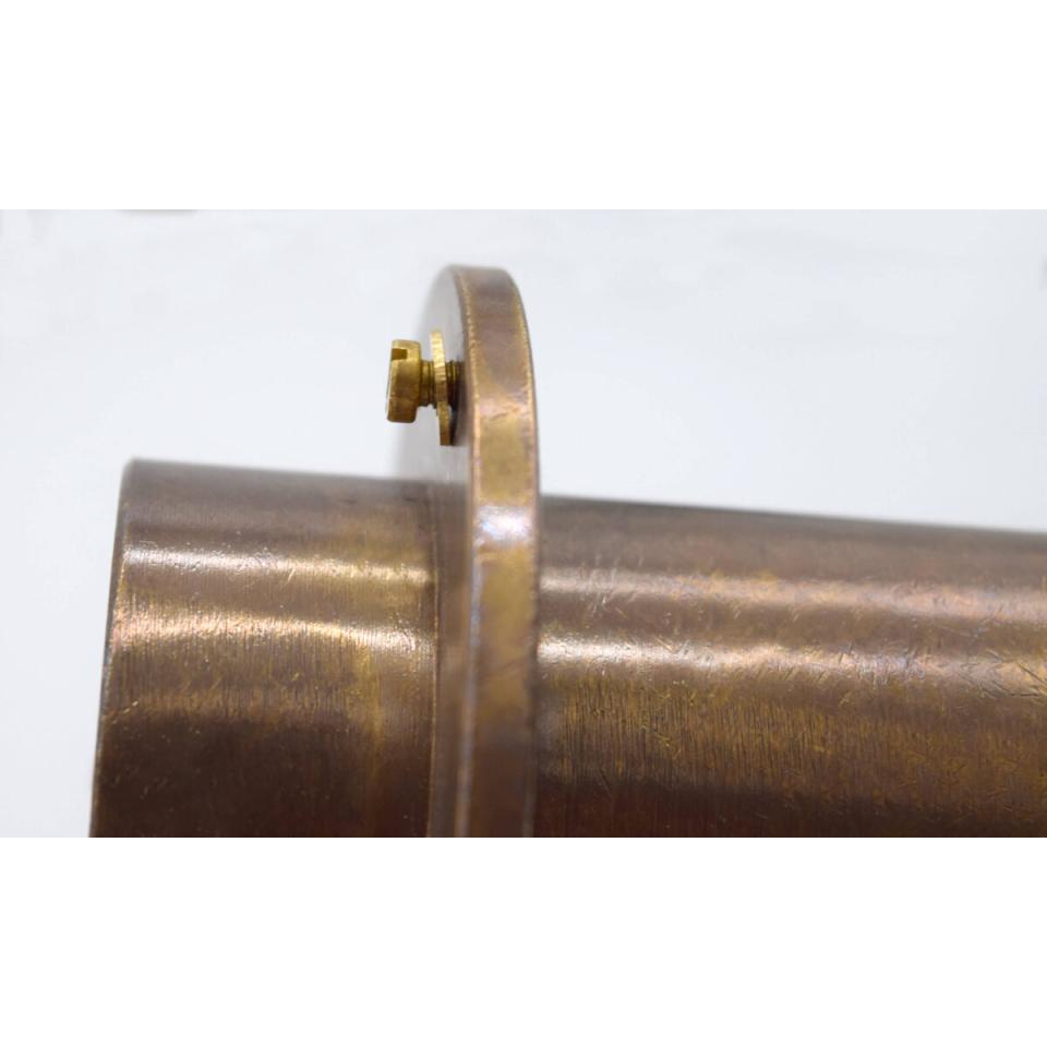 EasyPro Vianti Falls Antique Brass 2″ Round Wall Scupper