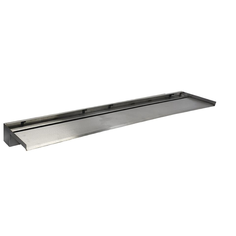 EasyPro Vianti Falls Stainless Steel Spillway Scupper with 6" Lip