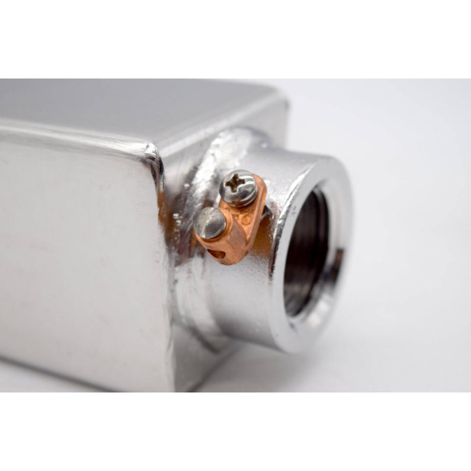 EasyPro Vianti Falls Stainless 2 1/2" Square Scupper