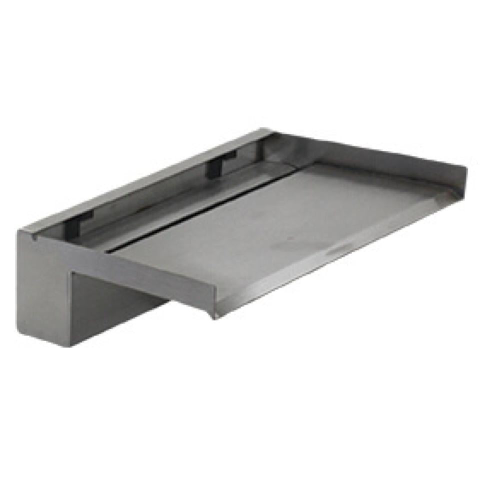 EasyPro Vianti Falls Stainless Steel Spillway Scupper with 6" Lip
