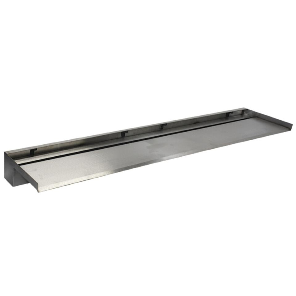 EasyPro Vianti Falls Stainless Steel Spillway Scupper with 6" Lip
