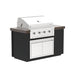 Videl Alta 60 Outdoor Kitchen Island - Majestic Fountains