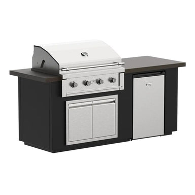 Videl Alta 84 Outdoor Kitchen Island - Majestic Fountains