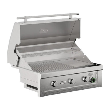 Videl Commercial 36Inch 3-Burner Gas Grill with Built-In Timer - Majestic Fountains