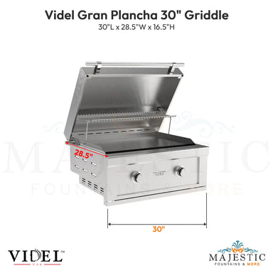 Videl Gran Plancha 30 Griddle - Majestic Fountains