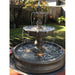 Vincenza Fountain with Basin in Cast Stone by Fiore Stone - Majestic Fountains and More.