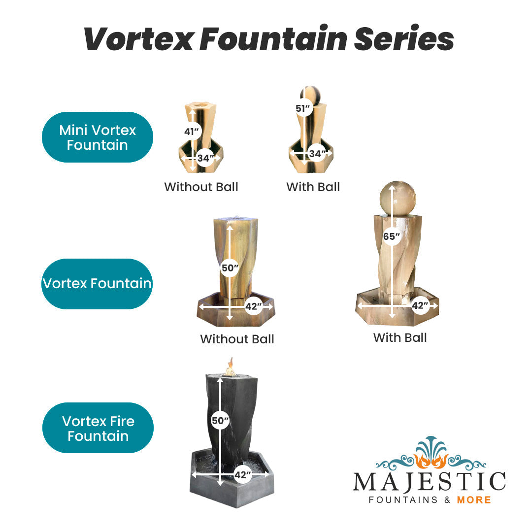 Vortex Series - Majestic Fountains and More