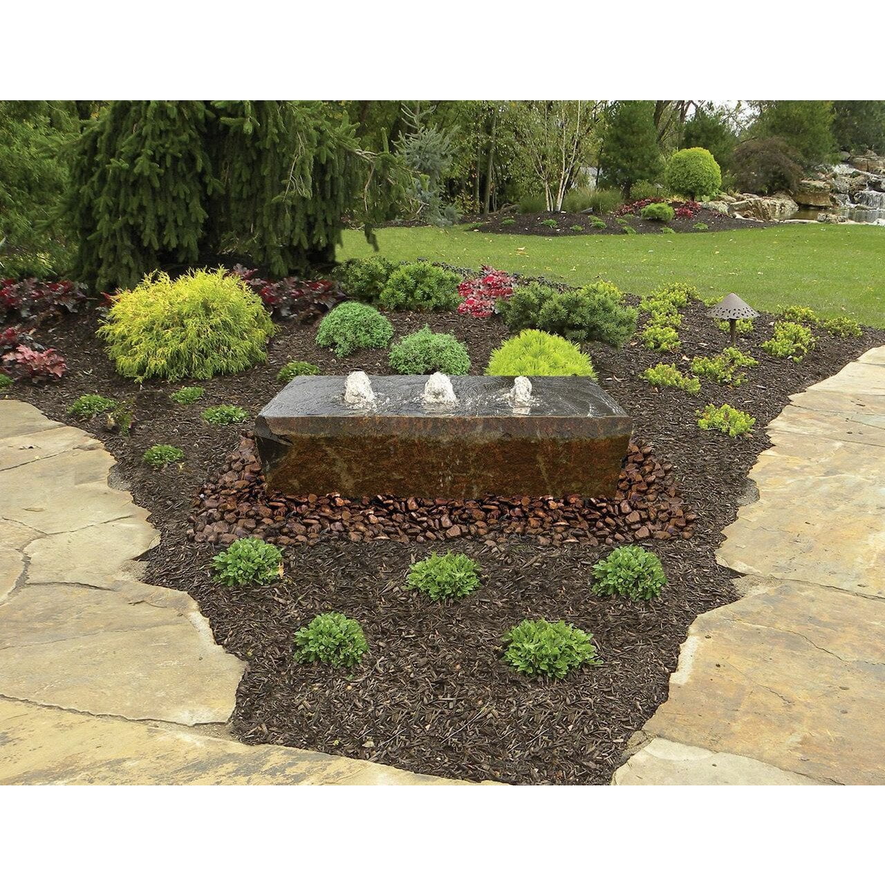 Tranquil Decor Triad Fountain - Majestic Fountains