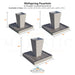 Wellspring Fountain in Powder Coated Aluminum Large - Majestic Fountains