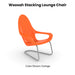 Woosah Stacking Lounge Chair - Majestic Fountains