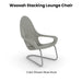 Woosah Stacking Lounge Chair - Majestic Fountains