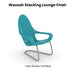 Woosah Stacking Lounge Chair - Majestic Fountains