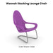 Woosah Stacking Lounge Chair - Majestic Fountains
