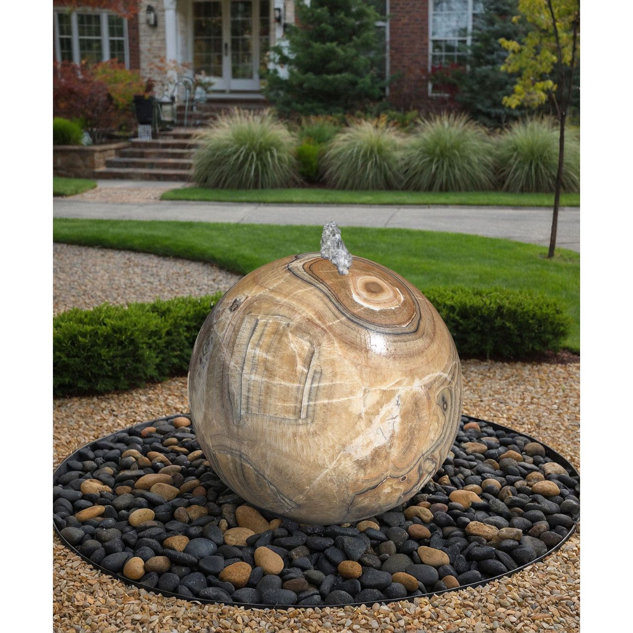30" Onyx Sphere Fountain - Majestic