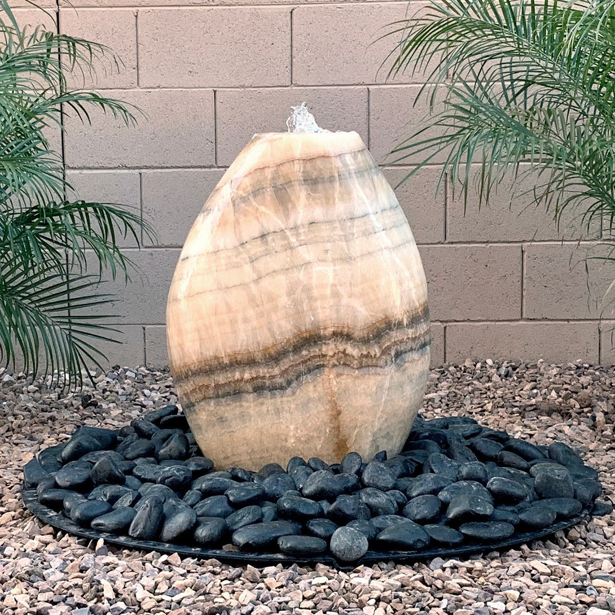 Yellow Onyx - Almond Fountain Kit - Choose from  mutiple sizes