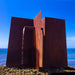 Zen Trapezoid E 96H Metal Fountain - Majestic Fountains and More.