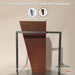 Zen Trapezoid B 96H Metal Fountain - Majestic Fountains and More.