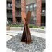 Zen X1 Tall 92"H Metal Fountain - Majestic Fountains and More