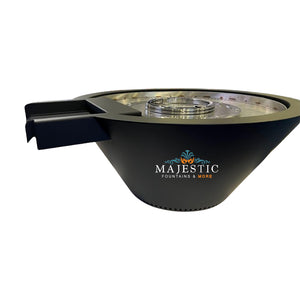 Essex Fire & Water Bowl Builder Series in Powder Coated  -Majestic Frountains