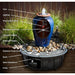 Sapphire Blue Large Tuscany Single Vase Fountain Kit - FNT50-AB482 - Majestic Fountains
