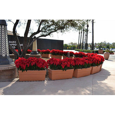architectural plant pots Italian Rectangle Planter — Majestic Fountains and More