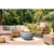 Moderno 3 Fire Pit in GFRC Concrete by Prism Hardscapes -  Majestic Fountains