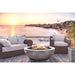 Moderno 4 Fire Table in GFRC Concrete by Prism Hardscapes - Majestic Fountains and More