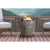 Pentola 2 Fire Pit in GFRC Concrete by Prism Hardscapes - Majestic Fountains