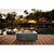 Tavola 42 Fire Table in GFRC Concrete by Prism Hardscapes - Majestic Fountains