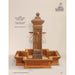 Giannini Garden San Martino Concrete  Outdoor Courtyard Fountain With Basin - 1568 - Majestic Fountains