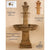 Bourdoux Cast Stone Outdoor Garden Fountain - With choice of Rustic Iron , Bronze or Concrete Spouts - Majestic Fountains