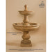 Giannini Garden Montefalco Concrete 2 Tier - Large 5ft Tall - Outdoor Courtyard Fountain - 1607 - Majestic Fountains