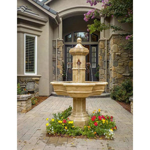 Giannini Garden Roubaix Concrete Outdoor Fountain - 1723 - Majestic Fountains