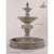 Giannini Garden Quattro Lion Two Tiered Outdoor Courtyard Fountain with Basin - 1227 - Majestic Fountains