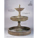Antica Lion Head Concrete Outdoor Courtyard Fountain with Basin - 1024 - Majestic Fountains.