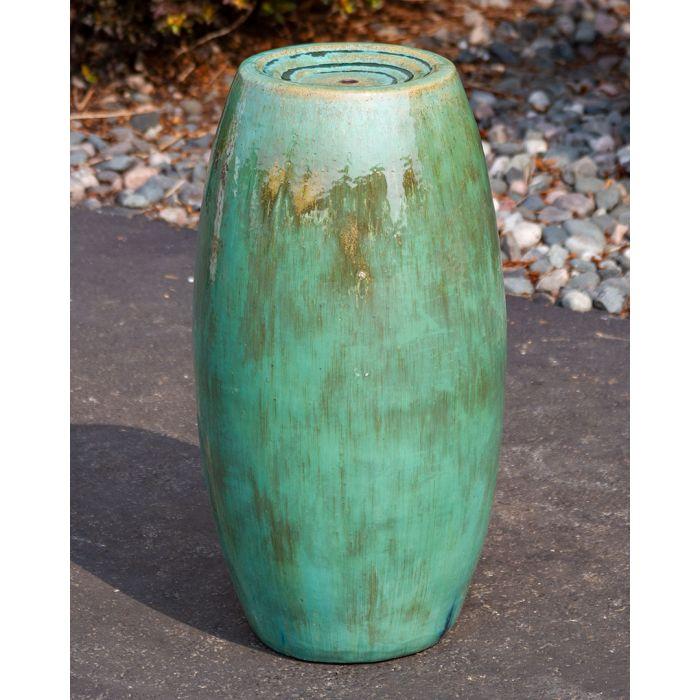 Aqua Gold - Closed Top Single Vase Complete Fountain Kit - Majestic Fountains