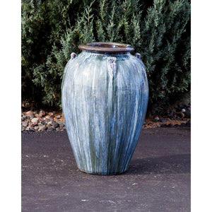 Icey Blue Amphora Fountain Kit - FNT2347 - Majestic Fountains