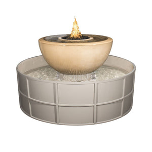 TOP Fires - 360 Sedona Fire and Water Self-Contained system by The Outdoor Plus - Majestic Fountains