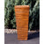 Lines of Gold - Closed Top Single Vase Complete Fountain Kit - Majestic Fountains