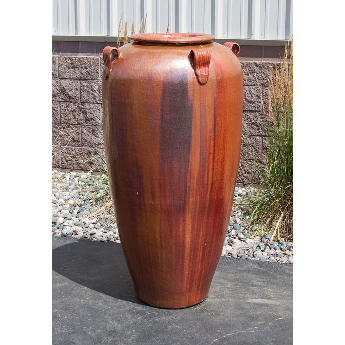 Rust Amphora Fountain Kit - FNT50123 - Majestic Fountains