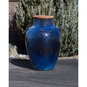 Deep Blue Amphora Fountain Kit - FNT50258 - Majestic Fountains