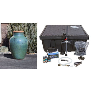 Teal Amphora Fountain Kit - FNT50262 - Majestic Fountains