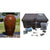 Walnut Large Tuscany Single Vase Fountain Kit - FNT50-AB480 - Majestic Fountains