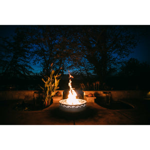 Fire Surfer by Fire Pit Art - Majestic Fountains