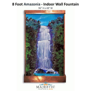 Harvey Gallery 8 Foot Amazonia - Indoor Wall Fountain - Majestic Fountains