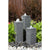 Square Chiseled Towers - Complete Fountain Kit - Majestic Fountains