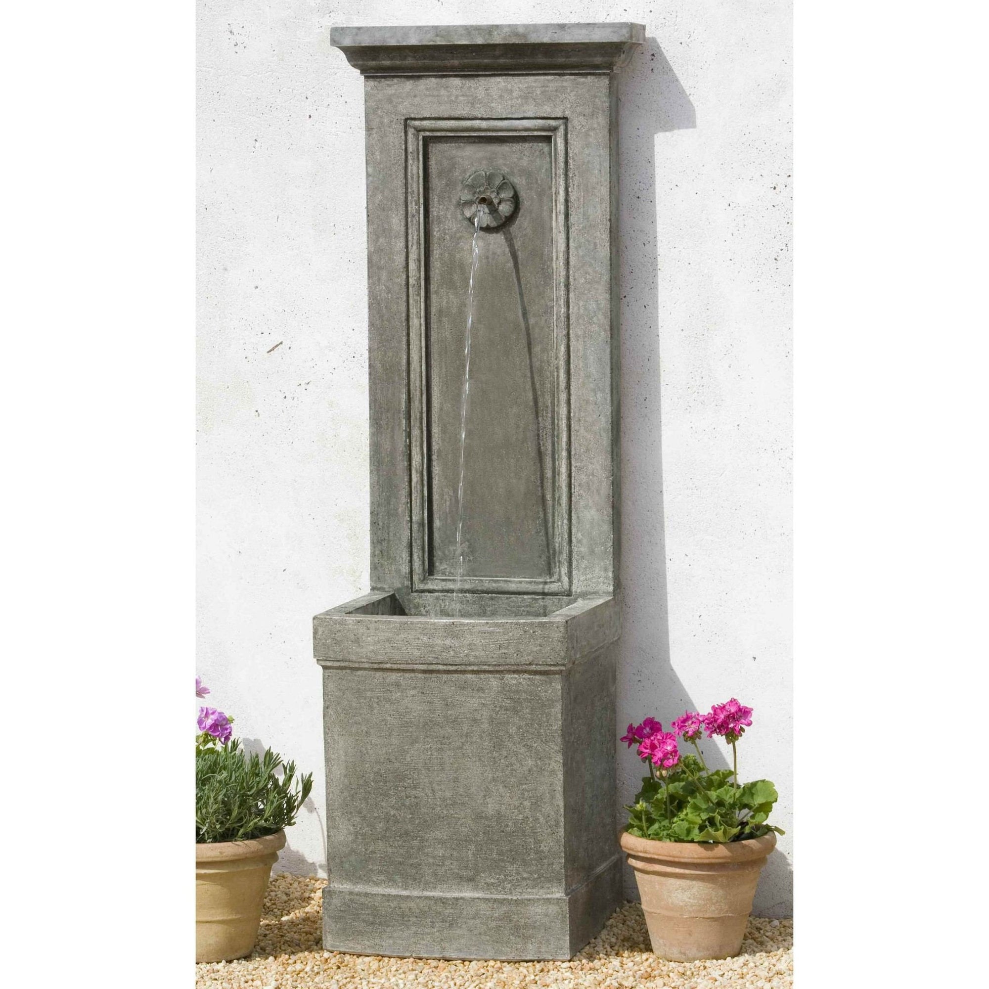 Auberge Fountain in Cast Stone by Campania International FT-123 - Majestic Fountains