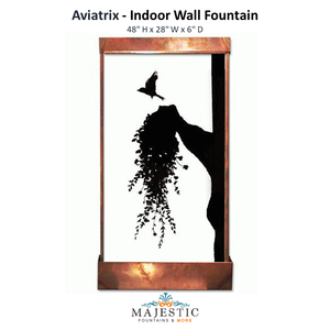 Harvey Gallery Aviatrix I  - Indoor Wall Fountain - Majestic Fountains