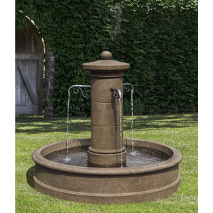Avignon Fountain in Cast Stone by Campania International FT-290 - Majestic Fountains